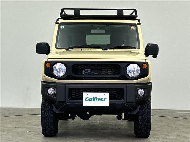 ジムニー XL 禁煙車 社外ナビ 前席シートヒーター ETC バックモニター ドライブレコーダー TVキャンセラー ルーフキャリア サイドステップ レザー調シートカバー フルセグ iPod スペアタイヤ CD/DVD(22枚目)