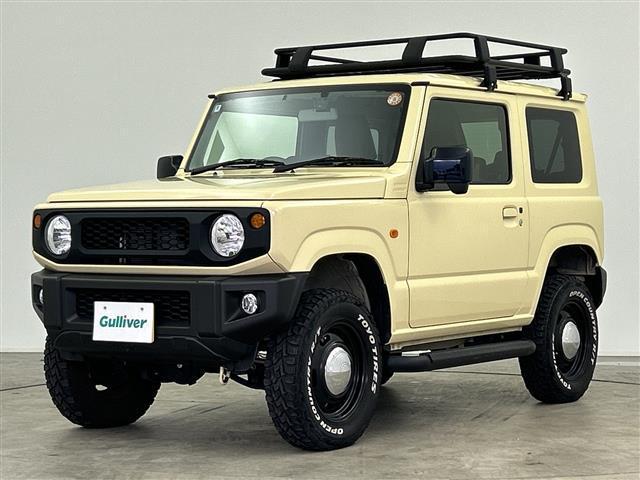 ジムニー XL 禁煙車 社外ナビ 前席シートヒーター ETC バックモニター ドライブレコーダー TVキャンセラー ルーフキャリア サイドステップ レザー調シートカバー フルセグ iPod スペアタイヤ CD/DVD(23枚目)