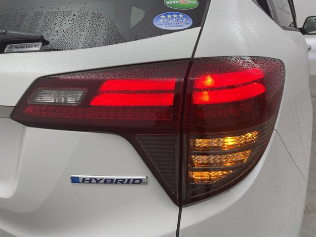 ヴェゼル ハイブリッドＺ・ホンダセンシング　純正８型ナビ　バックカメラ　アダプティブクルーズコントロール　レーンキープアシスト　衝突被害軽減ブレーキ　シートヒーター　ＬＥＤヘッドライト　ドライブレコーダー　ＥＴＣ　純正アルミホイール　禁煙車（77枚目）
