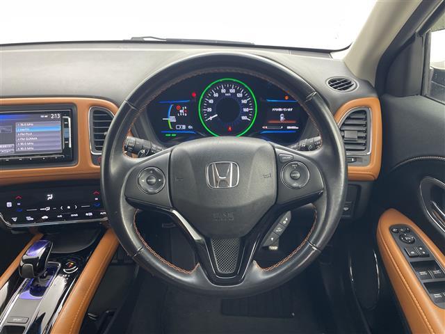 ヴェゼル ハイブリッドＺ　純正ナビ　フルセグＴＶ　バックカメラ　シートヒーター　ハーフレザーシート　パドルシフト　電動パーキングブレーキ　クルーズコントロール　衝突被害軽減ブレーキ　ＬＥＤライト　スマートキー　禁煙車（19枚目）