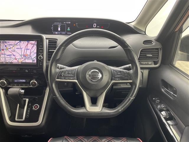 セレナ ハイウェイスターG 雹害 純正9型ナビ 純正10型後席モニター 全周囲カメラ 衝突被害軽減ブレーキ 両側電動スライドドア クルーズコントロール パーキングアシスト アイドリングストップ スマートキー LED ETC 禁煙(20枚目)