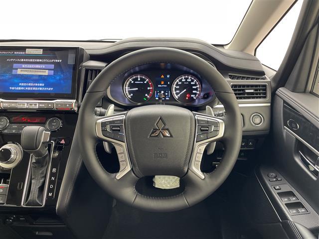 デリカD:5 ブラックエディション 登録済未使用車 純正ALPINE11型ナビ 純正ALPINE12.8型後席モニター 全周囲カメラ フルセグTV 衝突被害軽減ブレーキ レーンアシスト ブラインドスポットモニター LED スマートキー(20枚目)