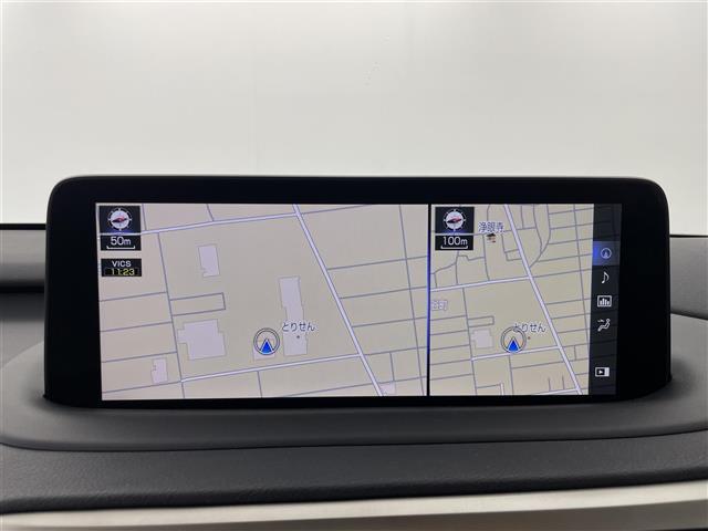 RX RX450h バージョンL ムーンルーフ モデリスタエアロ 純正12.3インチナビ パノラミックビューモニター 全席パワーシート シートヒーター シートベンチレーション 三眼LEDヘッドライト BSM ドライブレコーダー 禁煙(6枚目)