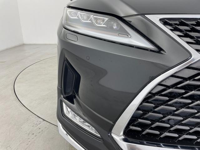 RX RX450h バージョンL ムーンルーフ モデリスタエアロ 純正12.3インチナビ パノラミックビューモニター 全席パワーシート シートヒーター シートベンチレーション 三眼LEDヘッドライト BSM ドライブレコーダー 禁煙(52枚目)