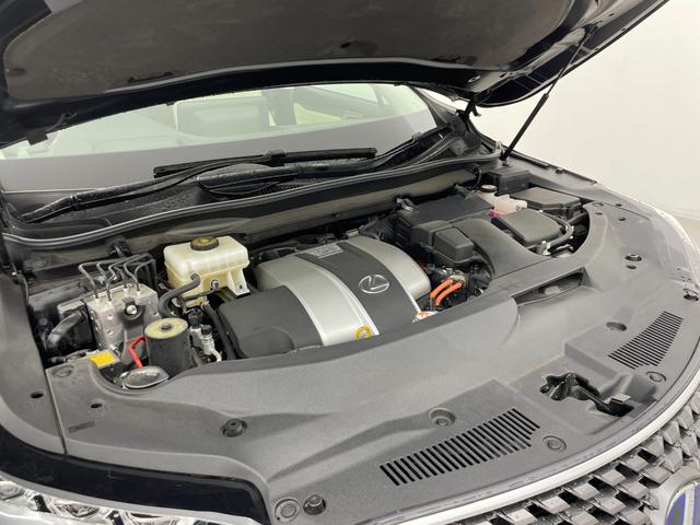 RX RX450h バージョンL ムーンルーフ モデリスタエアロ 純正12.3インチナビ パノラミックビューモニター 全席パワーシート シートヒーター シートベンチレーション 三眼LEDヘッドライト BSM ドライブレコーダー 禁煙(78枚目)