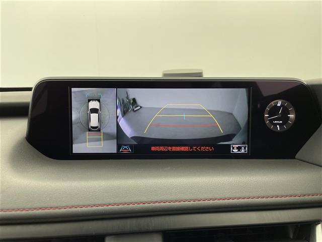 UX UX250h Fスポーツ ムーンルーフ パノラミックビューモニター 三眼LEDヘッドランプ Fスポーツ専用赤本革シート シートベンチレーション ブラインドスポットモニター カラーヘッドアップディスプレイ ドライブレコーダー(8枚目)