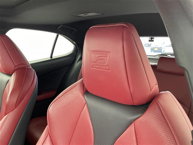 UX UX250h Fスポーツ ムーンルーフ パノラミックビューモニター 三眼LEDヘッドランプ Fスポーツ専用赤本革シート シートベンチレーション ブラインドスポットモニター カラーヘッドアップディスプレイ ドライブレコーダー(33枚目)