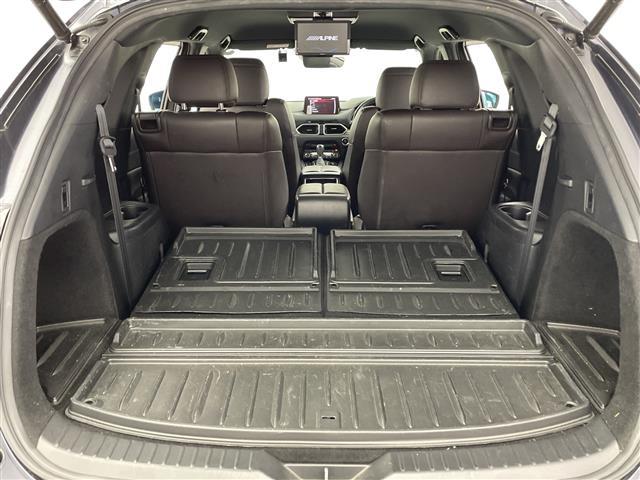 CX-8 XD Lパッケージ アルパイン後席モニター 純正ナビ BOSE 全周囲カメラ 衝突被害軽減システム アダプティブクルーズコントロール 電動リアゲート ハンドルヒーター シートヒーター LEDライト ETC 禁煙車(31枚目)