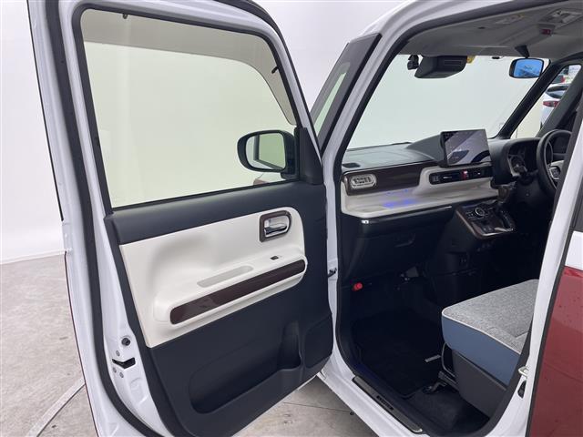 ムーヴキャンバス ストライプスGターボ 純正10型ナビ フルセグTV 全周囲カメラ 衝突被害軽減システム アダクティブクルーズコントロール 両側電動スライドドア シートヒーター ステアリングスイッチ プッシュスタート ETC LED 禁煙車(41枚目)