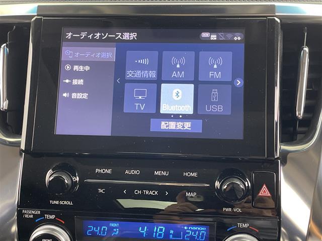 アルファード 2.5S Cパッケージ サンルーフ 純正ディスプレイオーディオ 純正12.1型後席モニター バックカメラ シートベンチレーション 両側電動スライドドア デジタルインナーミラー LED BSM ETC スマートキー 禁煙車(5枚目)