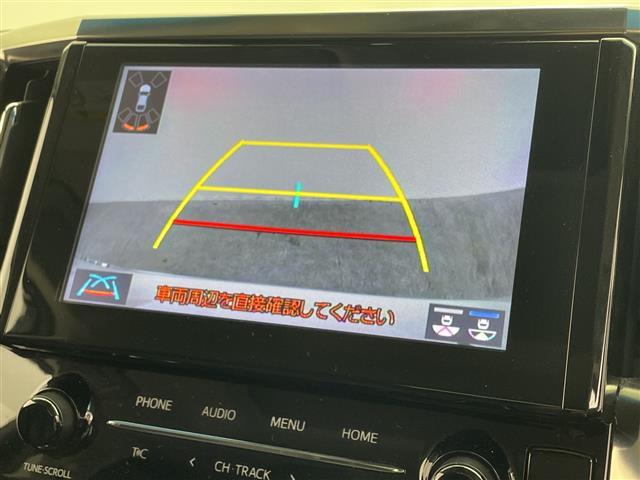 アルファード 2.5S Cパッケージ サンルーフ 純正ディスプレイオーディオ 純正12.1型後席モニター バックカメラ シートベンチレーション 両側電動スライドドア デジタルインナーミラー LED BSM ETC スマートキー 禁煙車(6枚目)