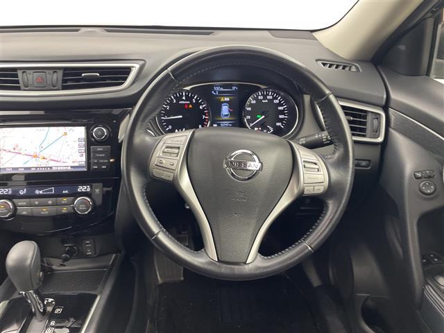 エクストレイル 20Xt エマージェンシーブレーキパッケージ 純正ナビ フルセグTV 全周囲カメラ 電動リアゲート ダウンヒルアシストコントロール レザーシート シートヒーター エアーシート ステアリングスイッチ クルーズコントロール ビルトインETC 禁煙車(19枚目)