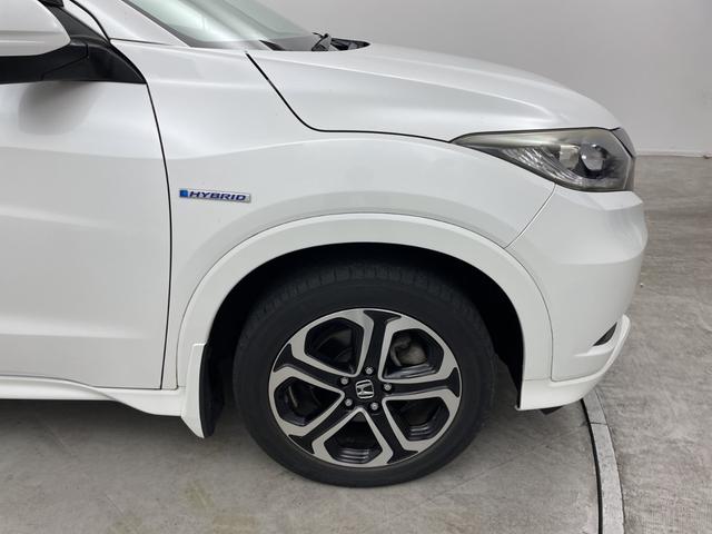 ヴェゼル ハイブリッドZ 純正7型ナビ ワンセグTV バックカメラ シートヒーター ハーフレザーシート クルーズコントロール パドルシフト ステアリングスイッチ プッシュスタート スタッドレスタイヤ4本積込 ETC 禁煙車(55枚目)