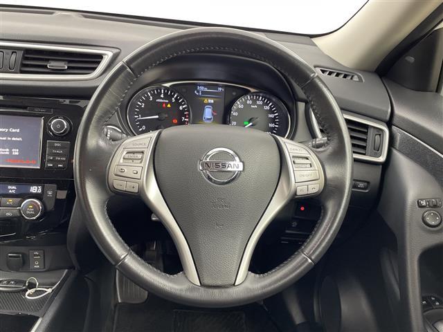 エクストレイル 20X エマージェンシーブレーキパッケージ 純正ナビ 全周囲カメラ 衝突被害軽減ブレーキ 前席シートヒーター クリアランスソナー ダウンヒルアシスト BSM クルーズコントロール レーンキープアシスト ドラレコ ビルトインETC LED 禁煙車(10枚目)