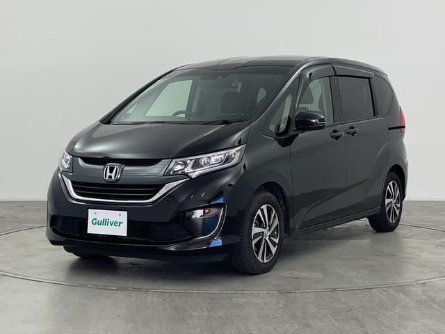 フリード G・ホンダセンシング 社外7型ナビ フルセグTV 衝突被害軽減システム 両側電動スライドドア ハーフレザーシート ステアリングスイッチ クルーズコントロール 横滑り防止機能 LEDライト ビルトインETC スマートキー(46枚目)