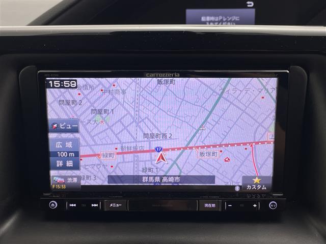 ノア ハイブリッドX 社外7型ナビ フルセグTV 社外12型後部席モニター 片側電動スライドドア 衝突被害軽減システム プッシュスタート ステアリングスイッチ オートエアコン 純正15アルミホイール ETC 禁煙車(4枚目)