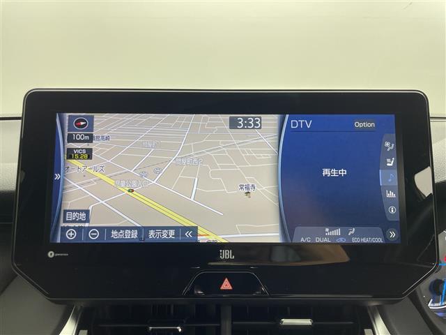 ハリアーハイブリッド Z レザーパッケージ 調光パノラマルーフ 純正12.3型ナビ JBLプレミアムサウンド モデリスタエアロ パノラミックビューモニター ブラインドスポットモニター アダプティブクルーズコントロール パワーバックドア 禁煙車(5枚目)