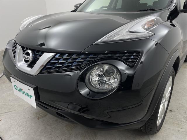 ジューク 15RX Vセレクション 純正7型ナビ フルセグTV 全周囲カメラ 衝突被害軽減システム アイドリングストップ機能 プッシュスタート ステアリングスイッチ 横滑り防止機能 オートエアコン キセノンオートライト ETC(58枚目)