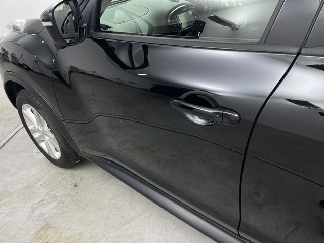 ジューク 15RX Vセレクション 純正7型ナビ フルセグTV 全周囲カメラ 衝突被害軽減システム アイドリングストップ機能 プッシュスタート ステアリングスイッチ 横滑り防止機能 オートエアコン キセノンオートライト ETC(62枚目)