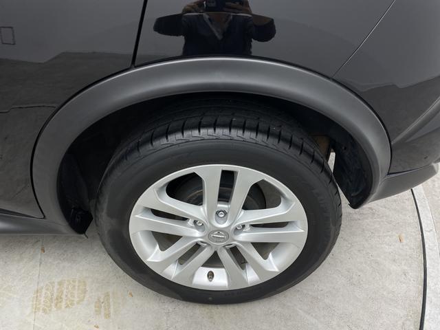 ジューク 15RX Vセレクション 純正7型ナビ フルセグTV 全周囲カメラ 衝突被害軽減システム アイドリングストップ機能 プッシュスタート ステアリングスイッチ 横滑り防止機能 オートエアコン キセノンオートライト ETC(71枚目)