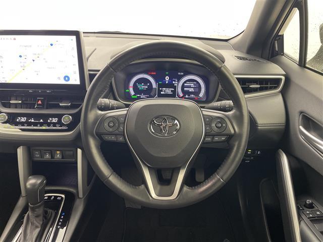 カローラクロス ハイブリッド　Ｚ　純正１０．５型ナビ　バックカメラ　フルセグＴＶ　ＥＴＣ２．０　ハーフレザーシート　シートヒーター　電動リアゲート　純正アルミホイール　衝突被害軽減ブレーキ　レーンアシスト　ＬＥＤヘッドライト　禁煙車（22枚目）