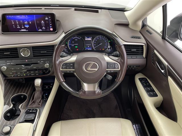 ＲＸ ＲＸ４５０ｈ　バージョンＬ　ムーンルーフ　純正１２．３型ナビ　全周囲カメラ　ＥＴＣ２．０　シートヒーター　シートベンチレーション　ハンドルヒーター　電動リアゲート　ＢＳＭ　追従クルーズコントロール　ＭＴモード付シフト　禁煙車（24枚目）