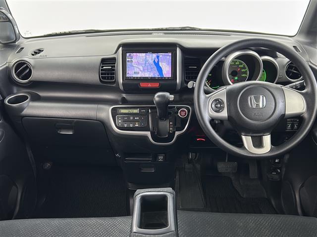Ｎ－ＢＯＸ Ｇ　ＳＳパッケージ　社外ＳＤナビ　型式：ＡＶＮ－Ｖ０２（ＦＭ／ＡＭ／ＢＴ／ＴＶ／ＣＤ／ＤＶＤ／ＡＵＸ）両側パワースライドドア　純正アルミホイール　純正フロアマット　社外ＥＴＣ　ＡＢＳ　横滑り防止装置　スマートキー（42枚目）