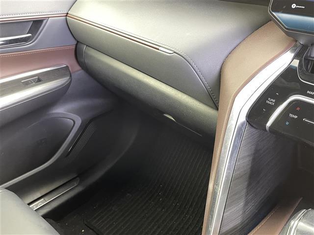 ハリアー Z JBLオプションサウンド 純正メモリナビ(AM/FM/BT/USB/TV/AUX)パワーバックドア 内装ブラウンレザー パワーシート 純正ビルトインETC 純正アルミホイール 純正フロアマット(13枚目)