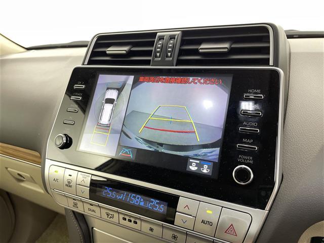 ランドクルーザープラド TX Lパッケージ サンルーフ 純正ナビ 全方位カメラ ビルトインETC レザーシート シートヒーター コーナーセンサー オートライト LEDヘッドライド 衝突軽減ブレーキ クルーズコントロール(9枚目)