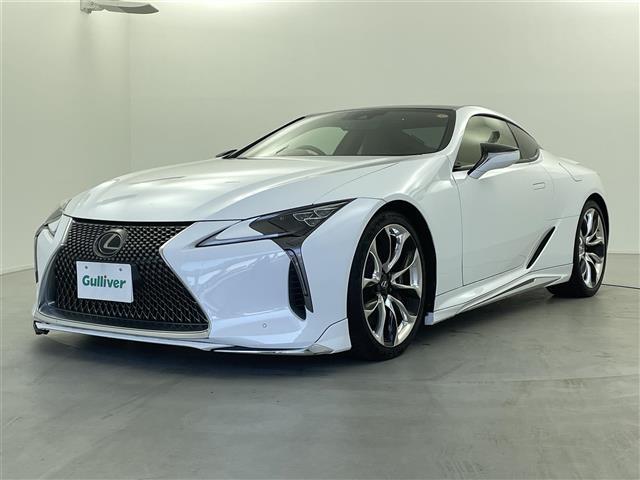 LC LC500 Sパッケージ 純正ナビ TRDフルエアロ カラーヘッドアップディスプレイ アクティブリアウィング 純正21インチアルミホイール アルカンターラ内装(オーカー)純正ビルトインETC 純正フロアマット 保証書,記録簿(26枚目)