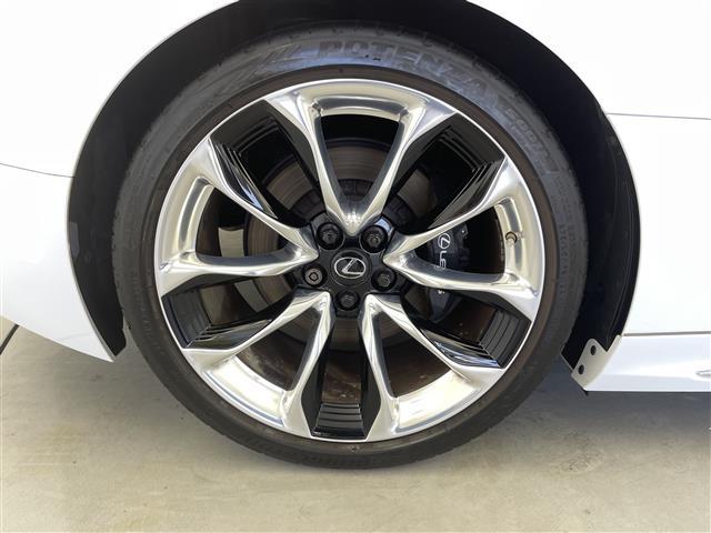 LC LC500 Sパッケージ 純正ナビ TRDフルエアロ カラーヘッドアップディスプレイ アクティブリアウィング 純正21インチアルミホイール アルカンターラ内装(オーカー)純正ビルトインETC 純正フロアマット 保証書,記録簿(38枚目)