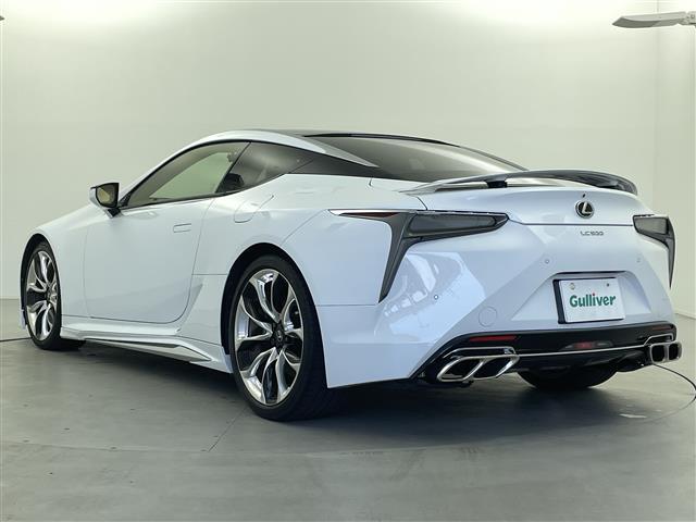 LC LC500 Sパッケージ 純正ナビ TRDフルエアロ カラーヘッドアップディスプレイ アクティブリアウィング 純正21インチアルミホイール アルカンターラ内装(オーカー)純正ビルトインETC 純正フロアマット 保証書,記録簿(43枚目)