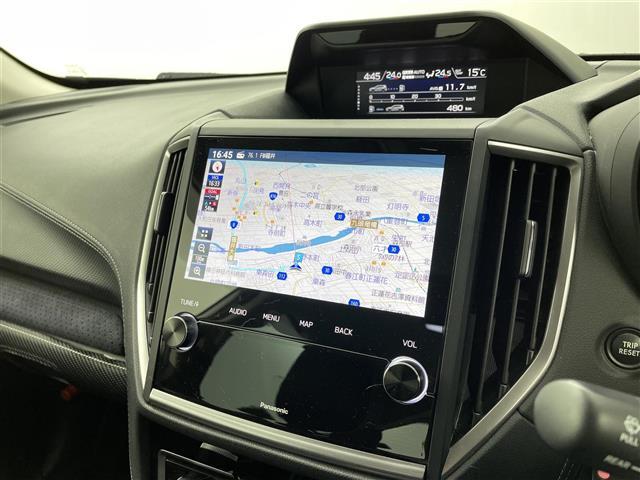 フォレスター スポーツ アイサイト 純正9インチナビ Bluetooth/CD/DVD/HDMI/フルセグTV 全方位カメラ デジタルインナーミラー シートヒーター パワーバックドア 電動パーキングブレーキ ビルトインETC(7枚目)