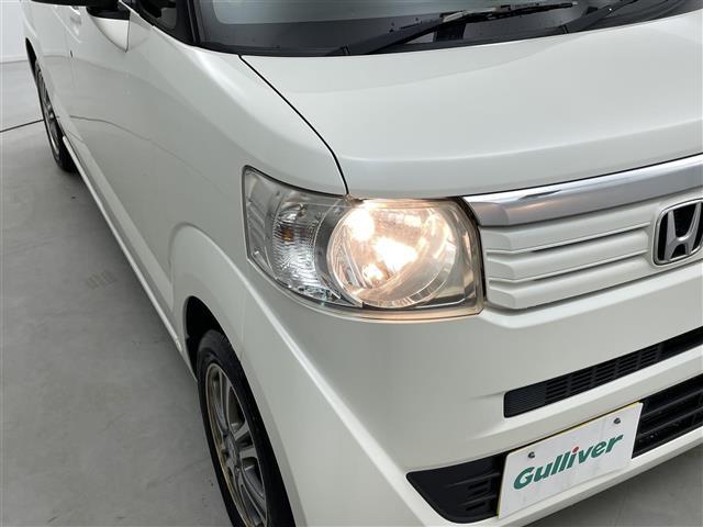 N-BOX G・Lパッケージ 社外SDナビ 片側電動ドア 社外ETC 純正アルミホイール スマートキー プッシュスタート ヘッドライトレベライザー 純正フロアマット ACC 横滑り防止装置 純正キセノンヘッドライト 電動格納ミラー(32枚目)