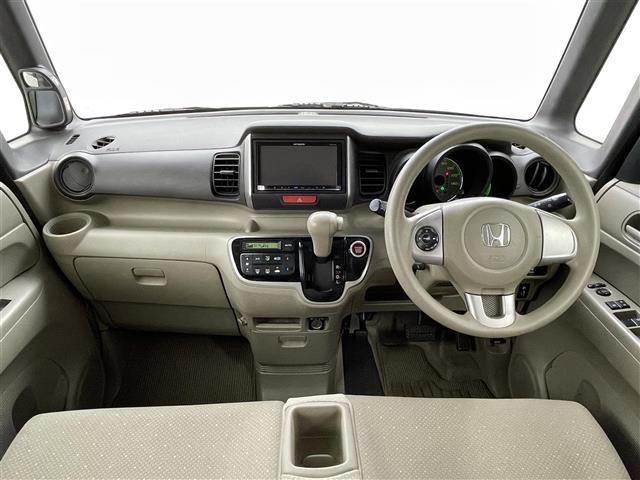 N-BOX G・Lパッケージ 社外SDナビ 片側電動ドア 社外ETC 純正アルミホイール スマートキー プッシュスタート ヘッドライトレベライザー 純正フロアマット ACC 横滑り防止装置 純正キセノンヘッドライト 電動格納ミラー(42枚目)