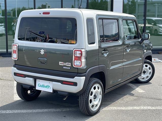 ハスラー ハイブリッドG 社外メモリナビ CD Bluetooth FM AM AUX バックカメラ ETC 寒冷地仕様 社外前後ドライブレコーダー アイドリングストップ デュアルカメラブレーキサポー(3枚目)