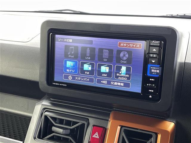 タフト G 純正ナビ フルセグTV Bluetooth DVD ガラスルーフ 衝突軽減ブレーキ バックカメラ シートヒーター ETC オートライト ステアリングスイッチ コーナーセンサー(3枚目)