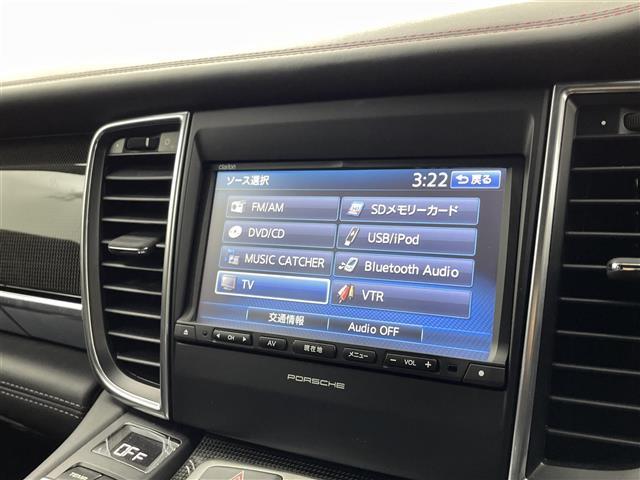 パナメーラ ＧＴＳ　ＢＯＳＥサウンド　サンルーフ　可動式リアウィング　純正クラリオン製ナビ　クルーズコントロール　ＥＴＣ　電動リアゲート　ドラレコ　シートヒーター　純正エアサス　純正可変バルブマフラー　パワーシート（11枚目）