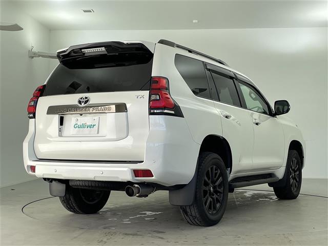 ランドクルーザープラド TX Lパッケージ 70thアニバーサリーリミテッド 純正メーカーオプション9インチナビ 7人乗り仕様 寒冷地仕様 全方位モニター プラドスーパーライブサウンド サドルタン 快適温熱レザーシート 純正18インチアルミホイール 純正スターター ETC(24枚目)