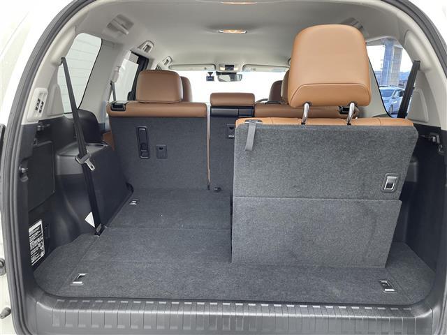 ランドクルーザープラド TX Lパッケージ 70thアニバーサリーリミテッド 純正メーカーオプション9インチナビ 7人乗り仕様 寒冷地仕様 全方位モニター プラドスーパーライブサウンド サドルタン 快適温熱レザーシート 純正18インチアルミホイール 純正スターター ETC(36枚目)