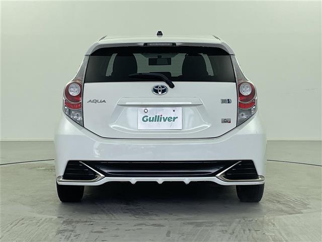 アクア G G’s KENWOOD製SDナビ(FM/AM/BT/CD/DVD/Ipod)ハーフレザーシート 純正LEDヘッドライト 純正フロントフォグライト 社外ETC(27枚目)