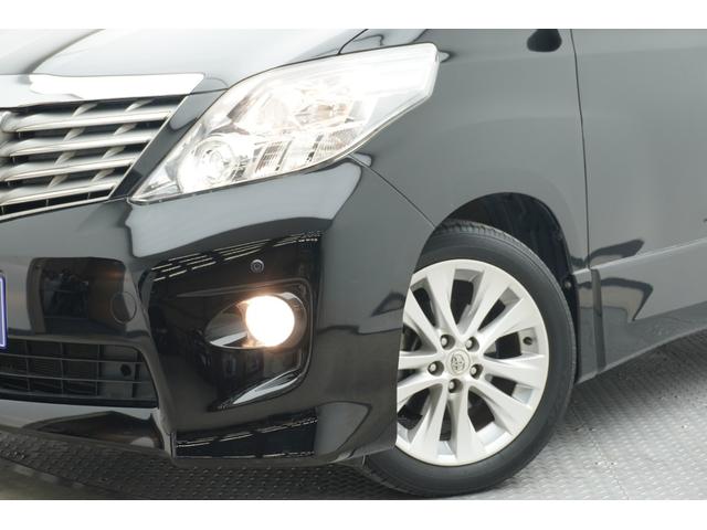 アルファード ２４０Ｓ　ＥＴＣ　バックカメラ　ナビ　ＴＶ　クリアランスソナー　両側電動スライドドア　ＨＩＤ　スマートキー　電動格納ミラー　３列シート　ＣＶＴ　アルミホイール　ＣＤ　ＤＶＤ再生　ミュージックプレイヤー接続可（20枚目）
