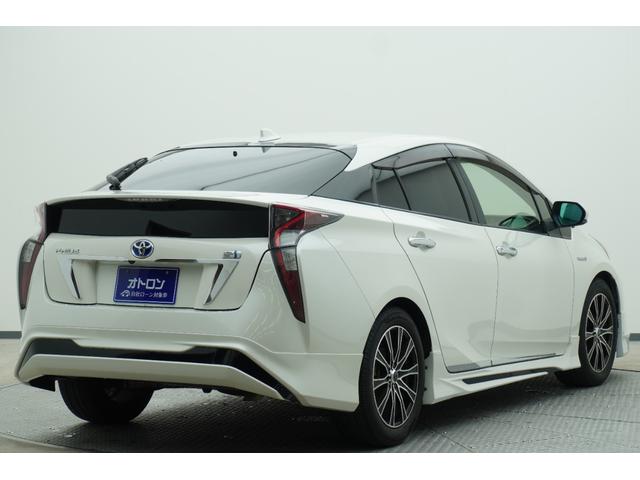 プリウス Ｓ　ハイブリッド　ＥＴＣ　バックカメラ　ＴＶ　ＬＥＤヘッドランプ　スマートキー　ＣＶＴ　盗難防止システム　衝突安全ボディ　アルミホイール　ＣＤ　Ｂｌｕｅｔｏｏｔｈ　サンルーフ　ＡＢＳ　ＥＳＣ　エアコン（4枚目）