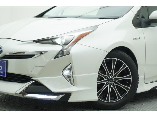 プリウス Ｓ　ハイブリッド　ＥＴＣ　バックカメラ　ＴＶ　ＬＥＤヘッドランプ　スマートキー　ＣＶＴ　盗難防止システム　衝突安全ボディ　アルミホイール　ＣＤ　Ｂｌｕｅｔｏｏｔｈ　サンルーフ　ＡＢＳ　ＥＳＣ　エアコン（20枚目）