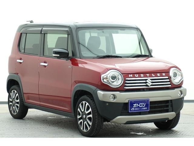 ハスラー JスタイルII ETC 全周囲カメラ ナビ TV レーンアシスト 衝突被害軽減システム オートライト HID スマートキー アイドリングストップ 電動格納ミラー シートヒーター ベンチシート CVT 盗難防止システム(3枚目)