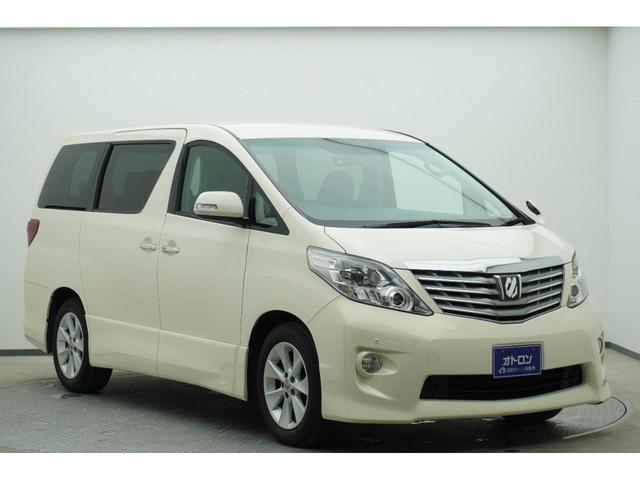 アルファード ２４０Ｓ　ＥＴＣ　バックカメラ　ナビ　クリアランスソナー　両側電動スライドドア　ＨＩＤ　スマートキー　電動格納ミラー　３列シート　オットマン　ＣＶＴ　アルミホイール　ＣＤ　ミュージックプレイヤー接続可（3枚目）