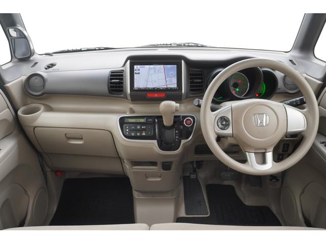 N-BOX G・Lパッケージ 両側スライド・片側電動 ナビ TV スマートキー アイドリングストップ 電動格納ミラー ベンチシート CVT 盗難防止システム ABS ESC CD USB アルミホイール 衝突安全ボディ エアコン(9枚目)