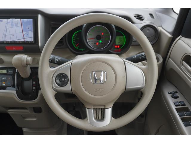 N-BOX G・Lパッケージ 両側スライド・片側電動 ナビ TV スマートキー アイドリングストップ 電動格納ミラー ベンチシート CVT 盗難防止システム ABS ESC CD USB アルミホイール 衝突安全ボディ エアコン(10枚目)