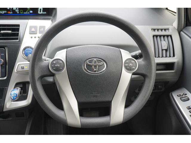 プリウスアルファ S Lセレクション ETC バックカメラ TV スマートキー 電動格納ミラー CVT 盗難防止システム 衝突安全ボディ ABS CD DVD再生 Bluetooth エアコン パワーステアリング パワーウィンドウ(10枚目)