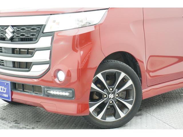 スペーシアカスタムＺ ターボ　両側スライド・片側電動　オートクルーズコントロール　レーンアシスト　衝突被害軽減システム　オートライト　ＨＩＤ　スマートキー　アイドリングストップ　電動格納ミラー　シートヒーター　ベンチシート　ＣＶＴ（19枚目）